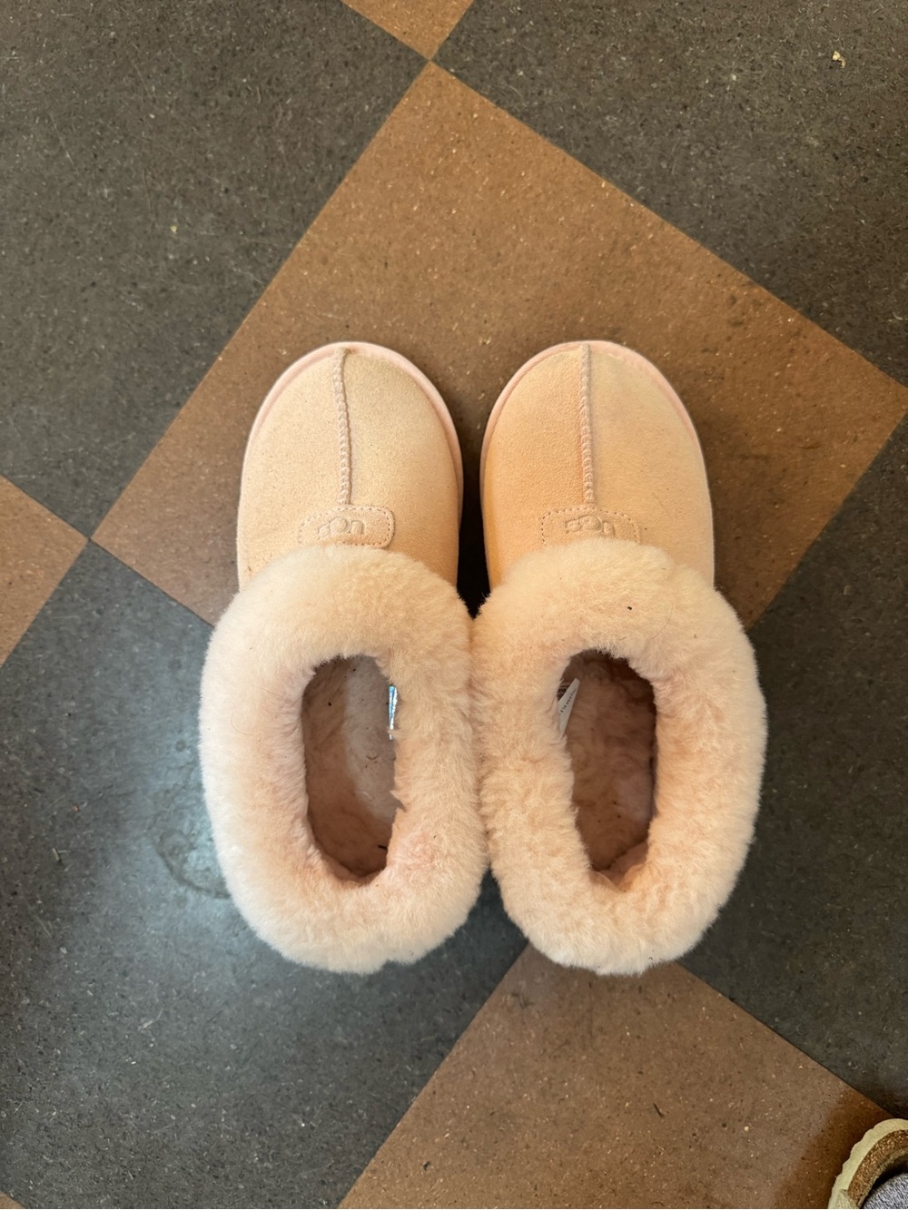 UGG Women's Slip-On Shearling Slippers - Blush Pink